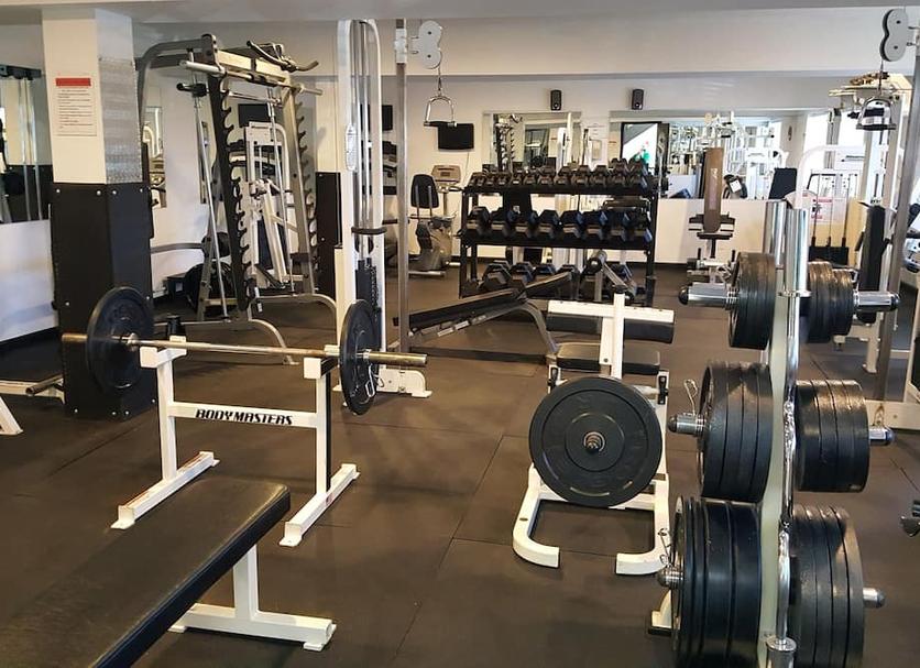 Fitnessbereich Foto