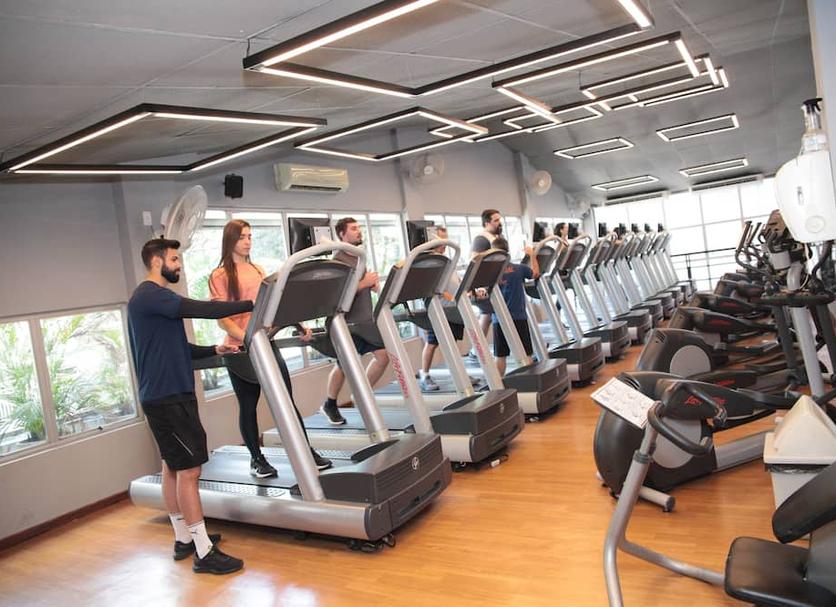 Fitnessbereich Foto