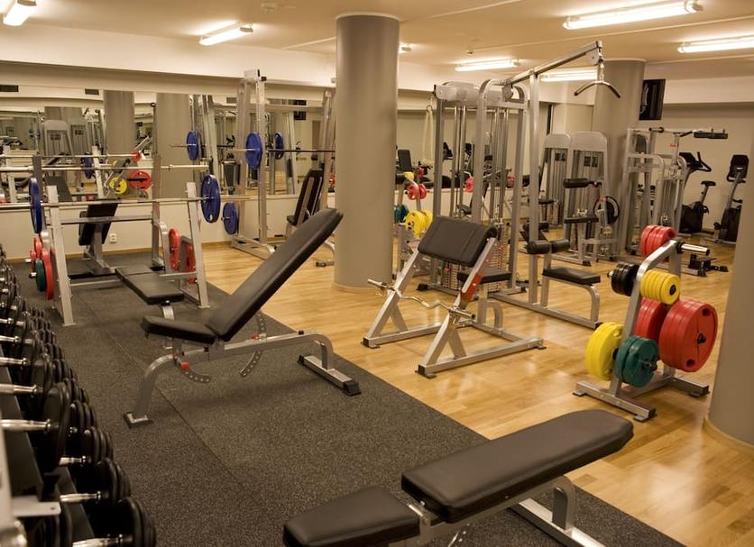 Fitnessbereich Foto