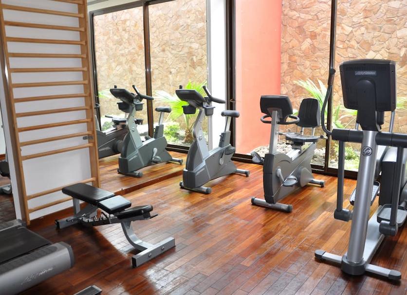 Fitnessbereich Foto