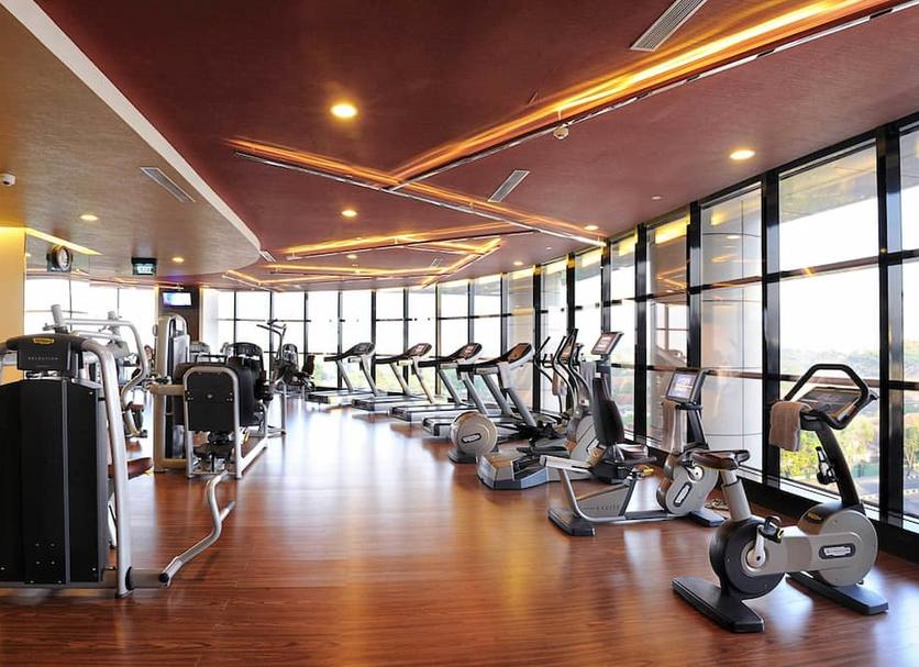 Fitnessbereich Foto