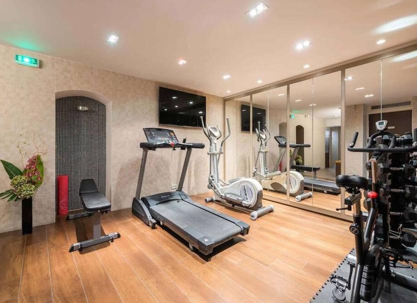 Fitnessbereich Foto