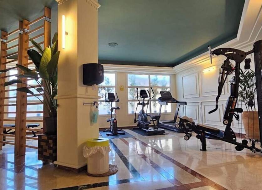 Fitnessbereich Foto