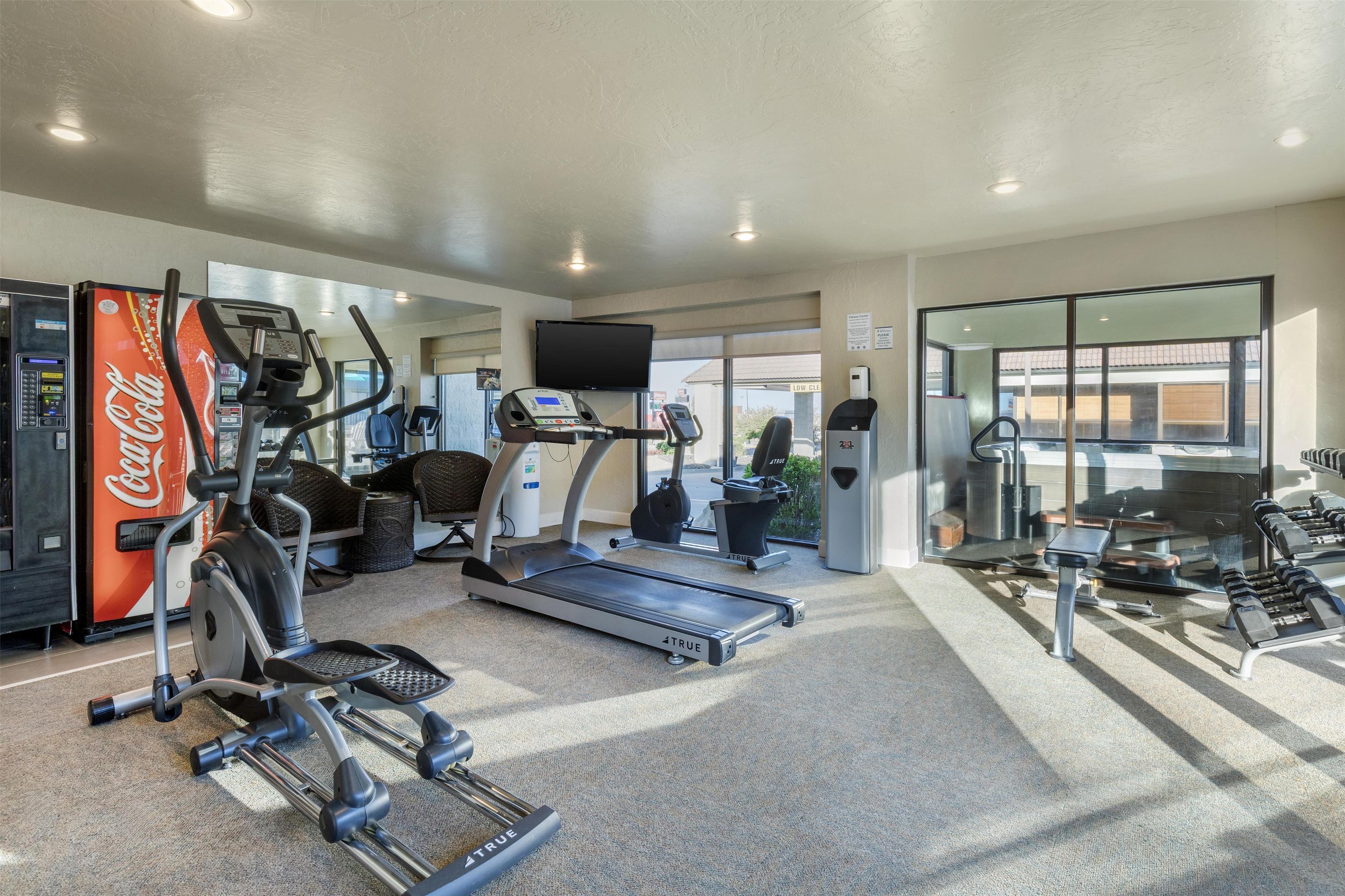 Fitnessbereich