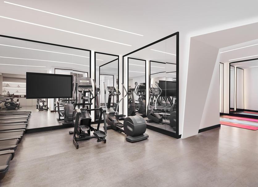 Fitnessbereich Foto