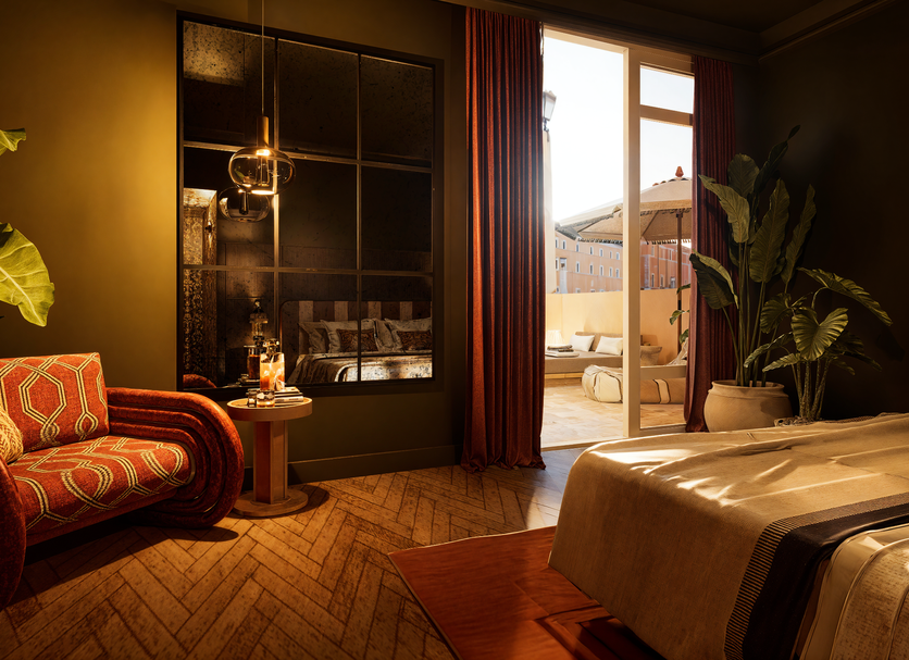 Schlafzimmer Foto