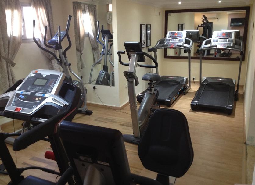 Fitnessbereich Foto