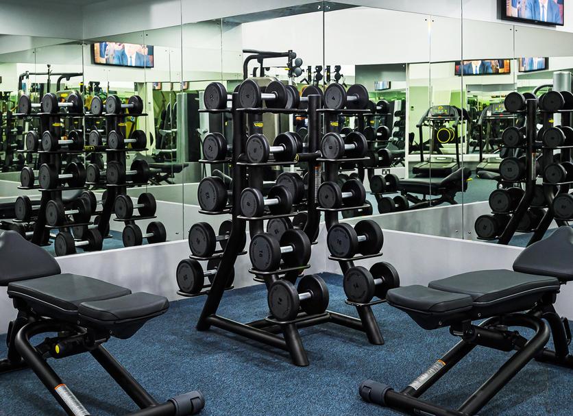Fitnessbereich Foto