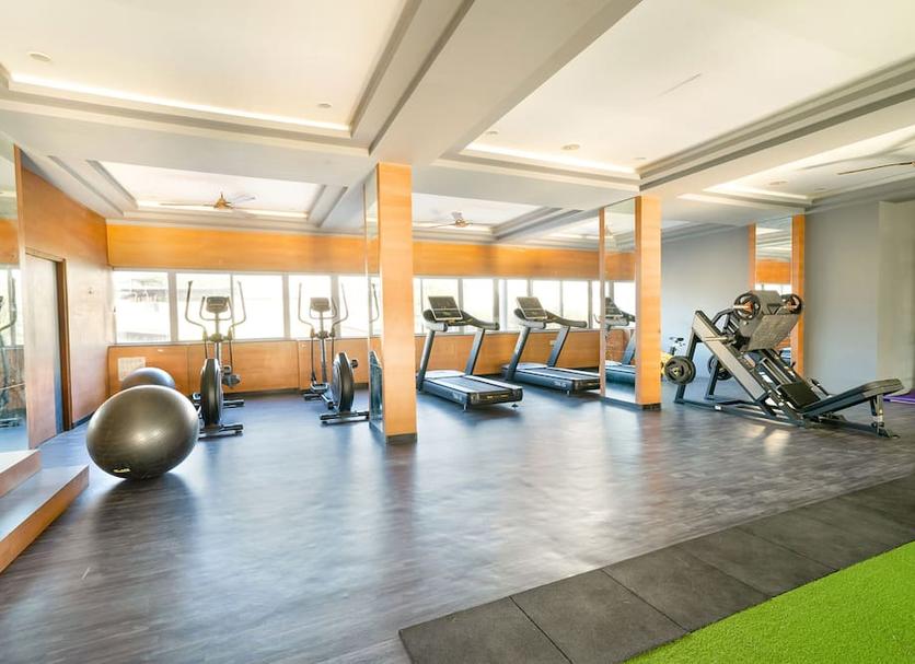 Fitnessbereich Foto