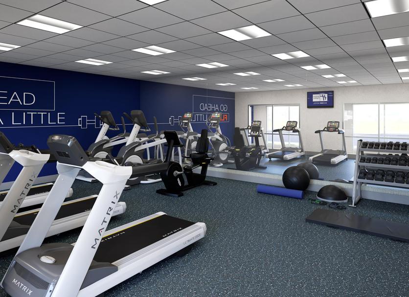 Fitnessbereich Foto