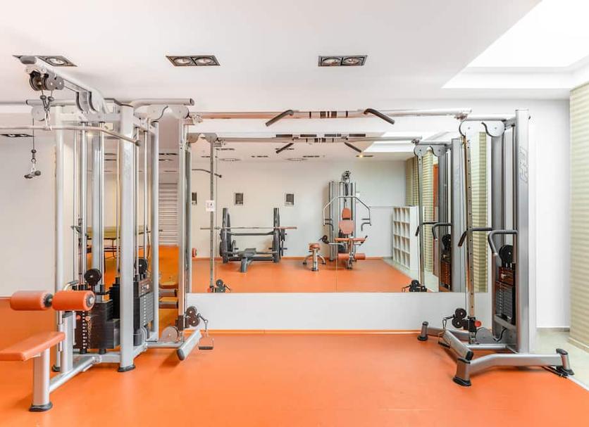Fitnessbereich Foto