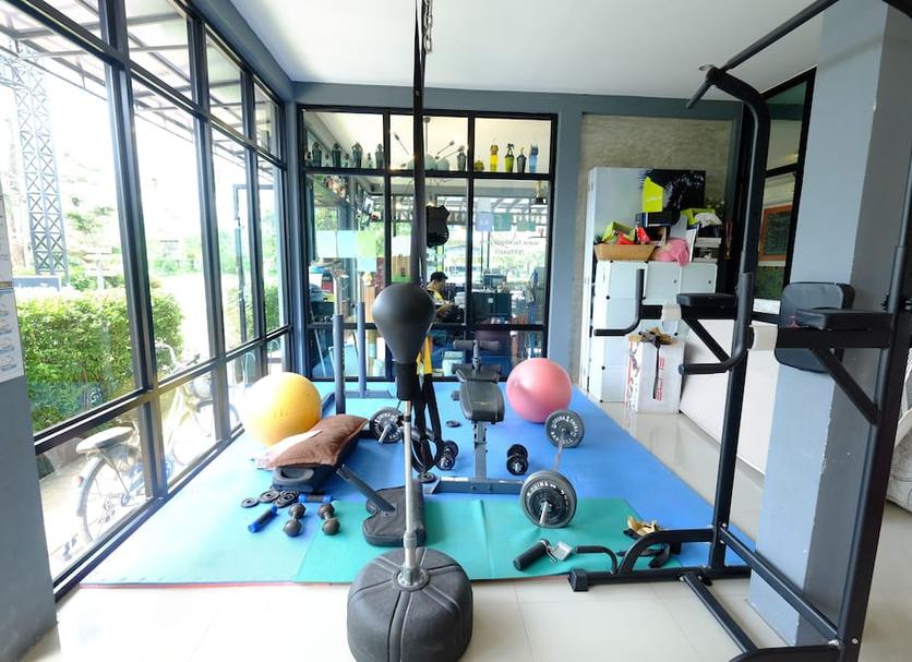 Fitnessbereich Foto