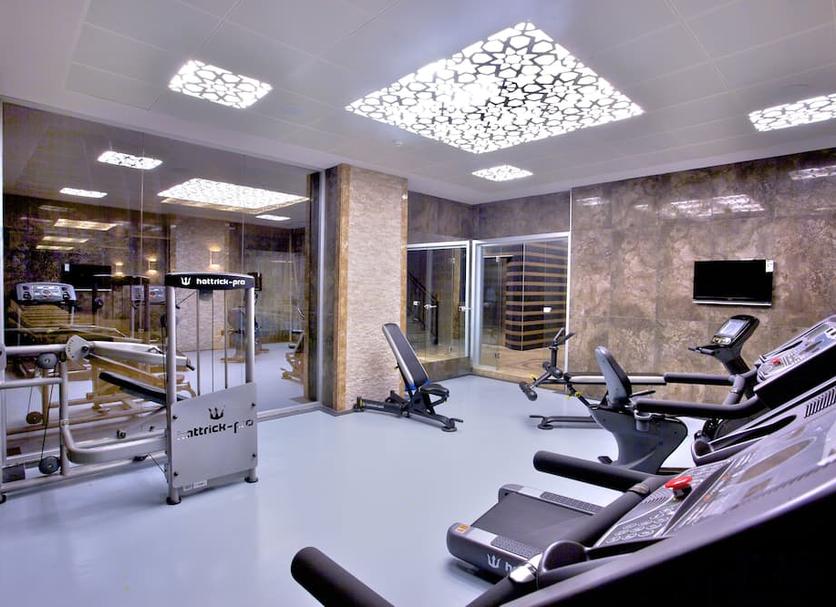 Fitnessbereich Foto