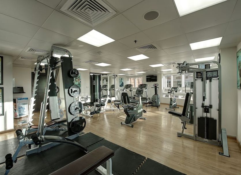 Fitnessbereich Foto