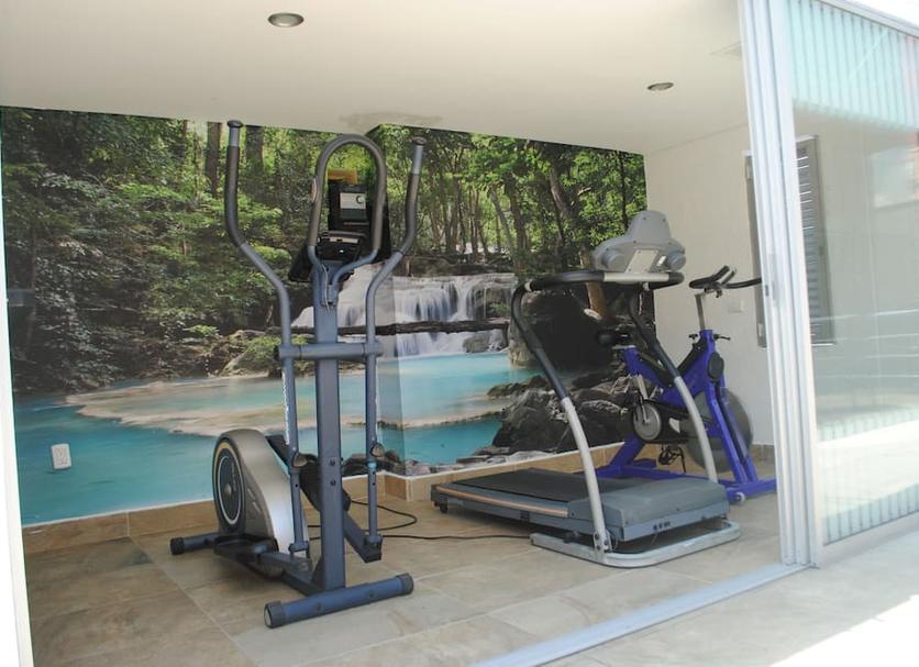 Fitnessbereich Foto