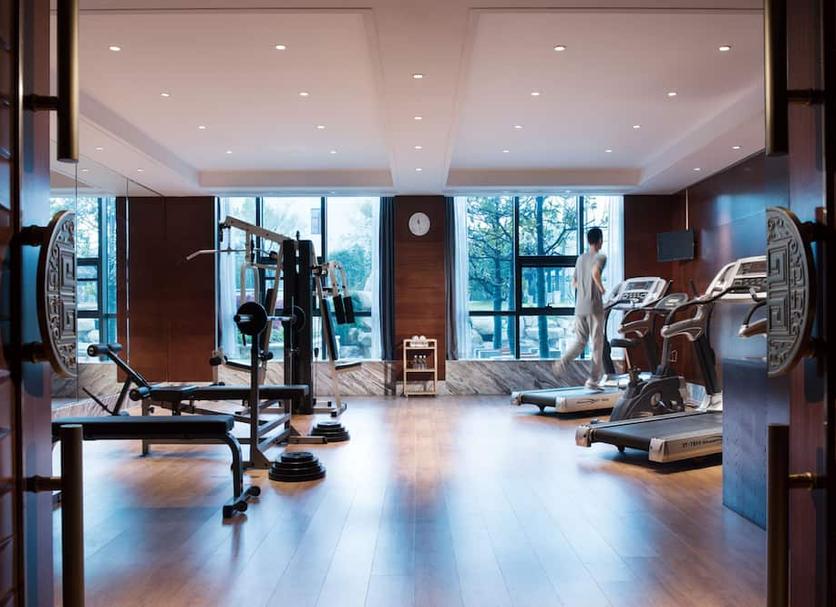 Fitnessbereich Foto