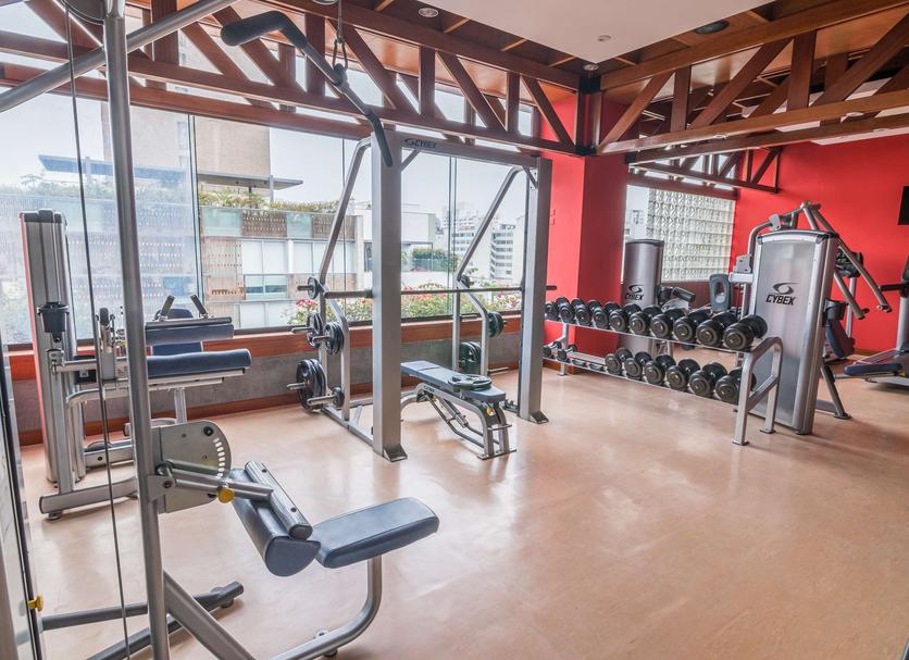 Fitnessbereich Foto