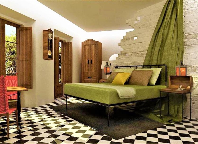 Schlafzimmer Foto
