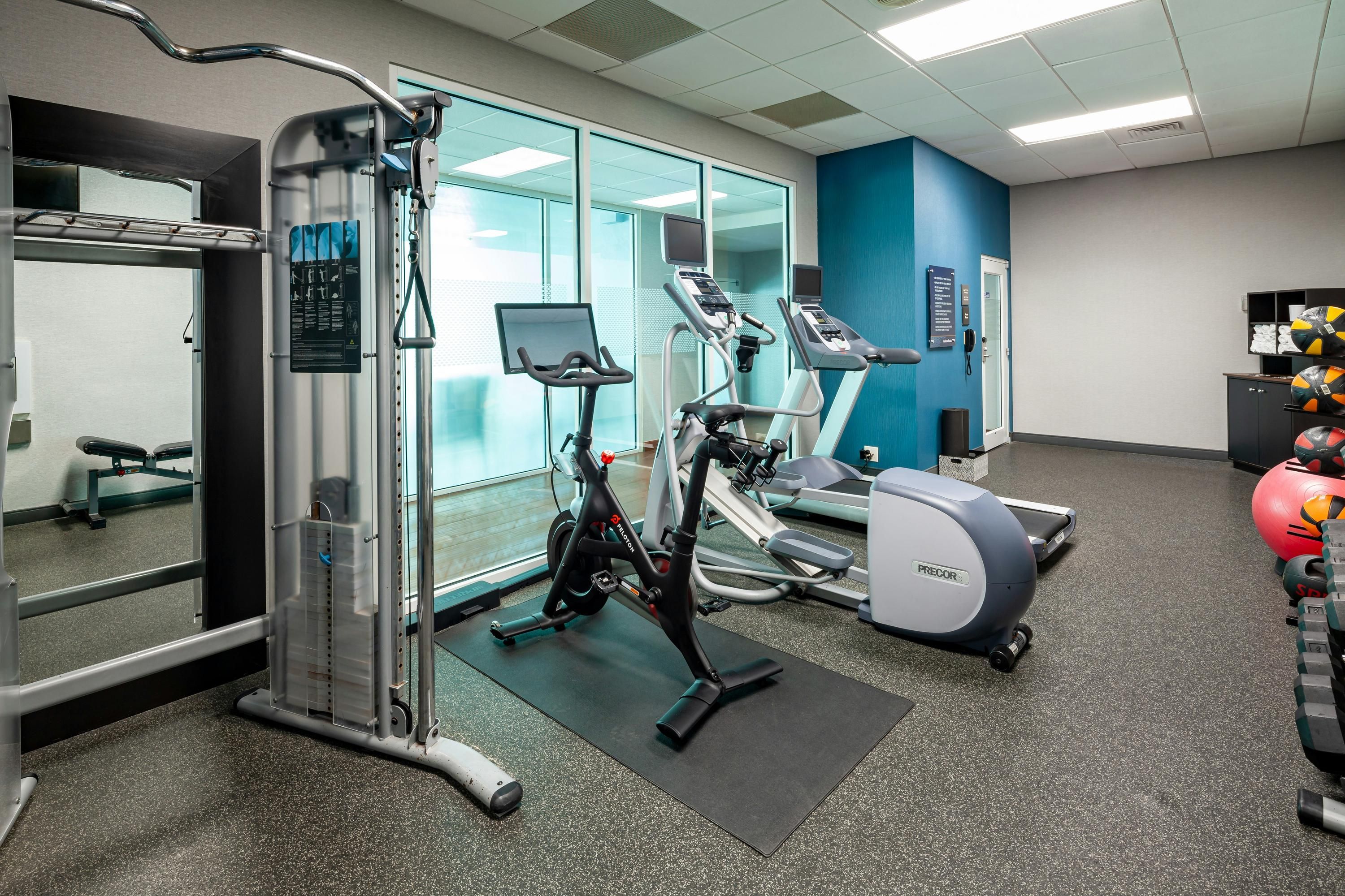 Fitnessbereich