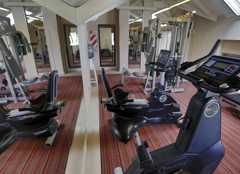 Fitnessbereich Foto