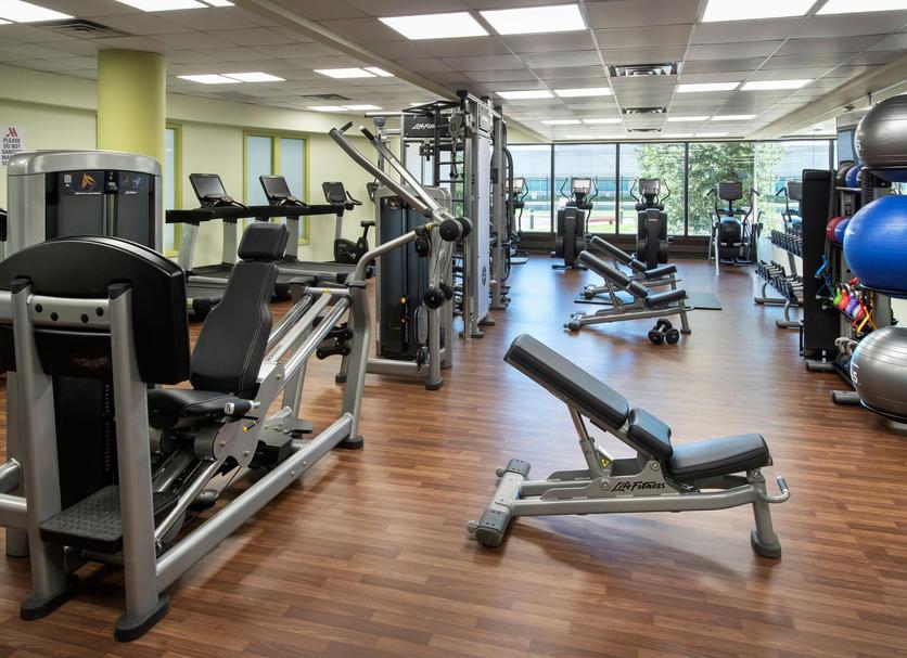 Fitnessbereich Foto