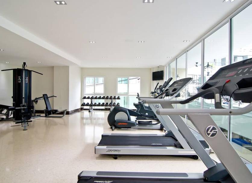 Fitnessbereich Foto