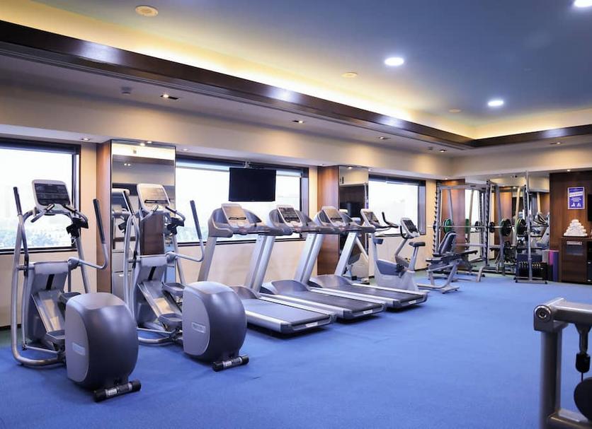 Fitnessbereich Foto