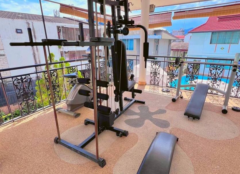 Fitnessbereich Foto