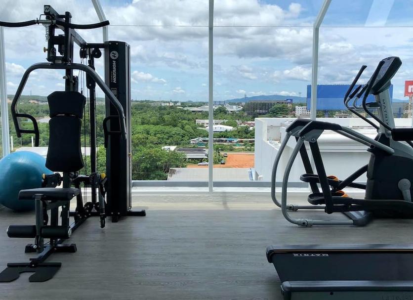 Fitnessbereich Foto