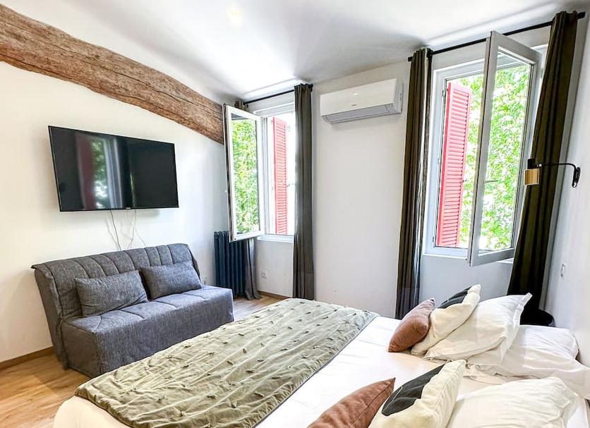 Schlafzimmer Foto