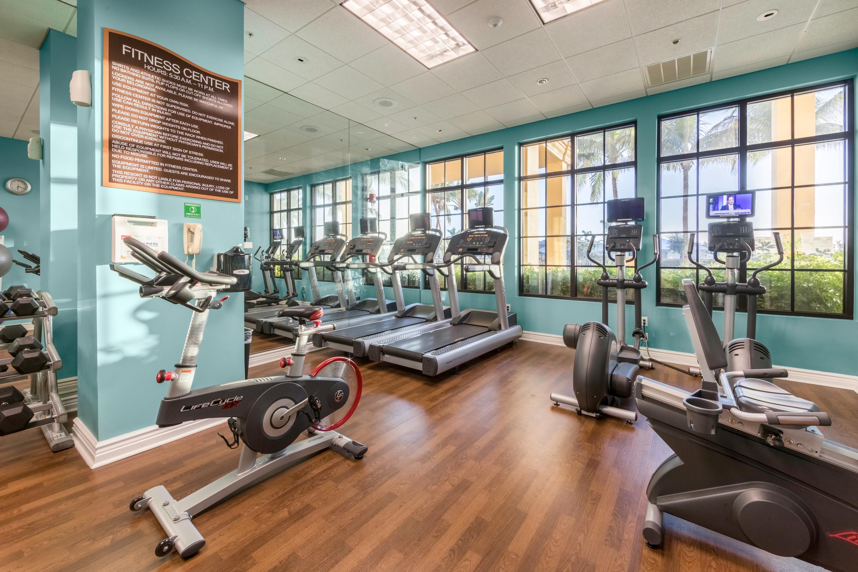 Fitnessbereich
