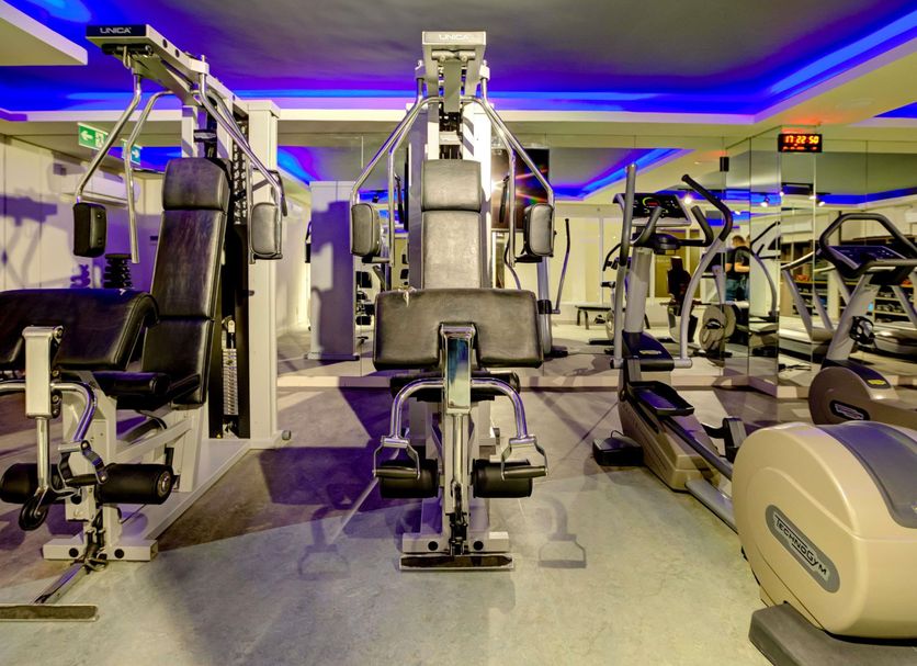 Fitnessbereich Foto