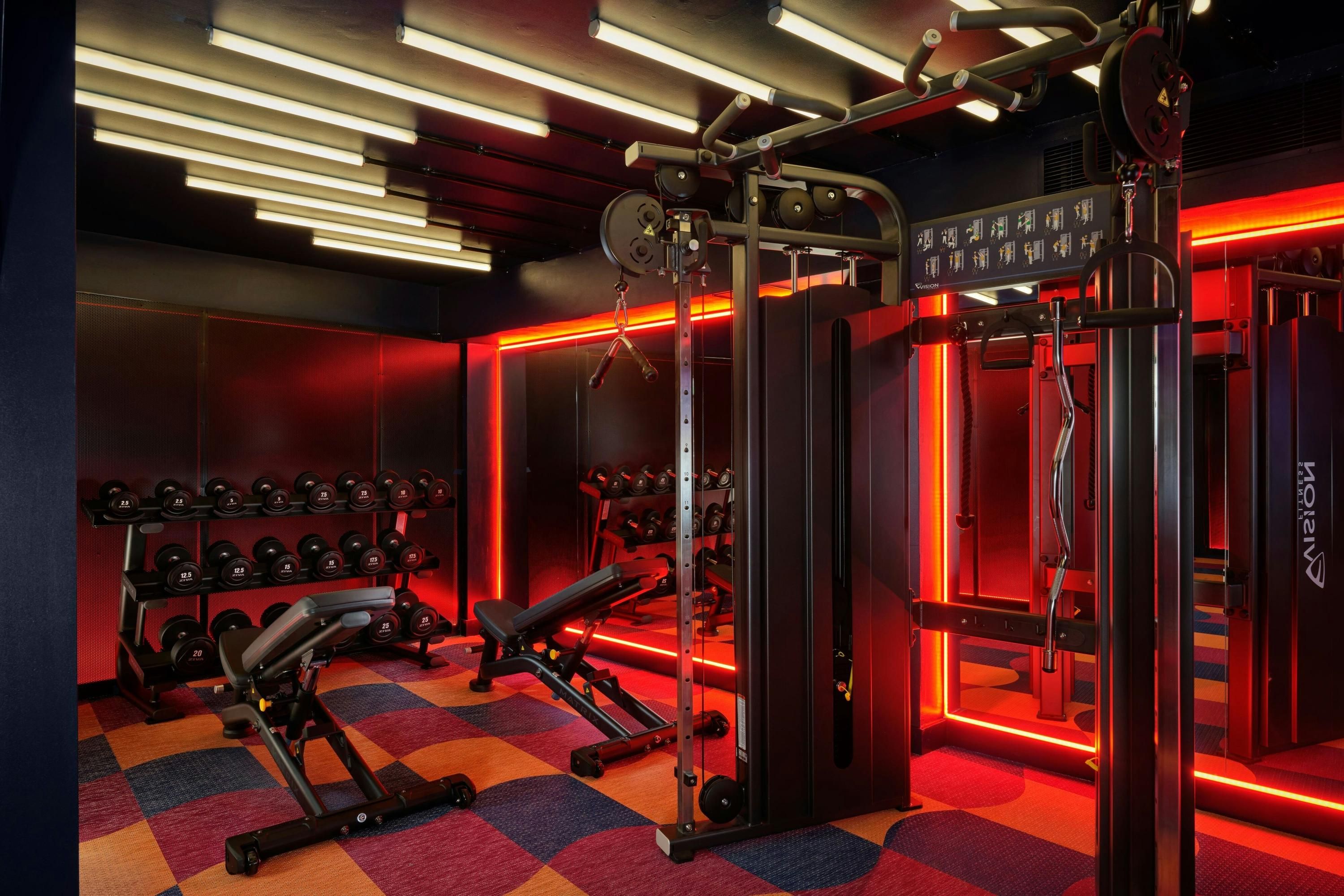 Fitnessbereich