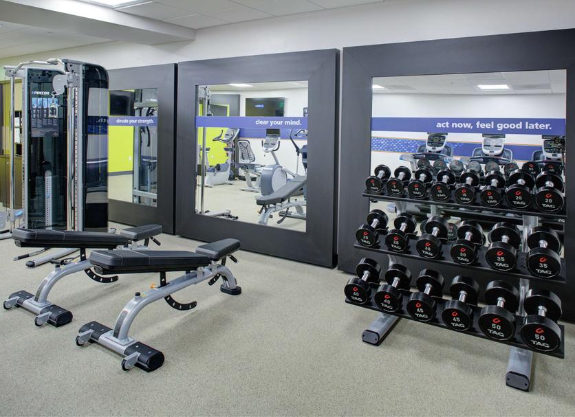 Fitnessbereich Foto