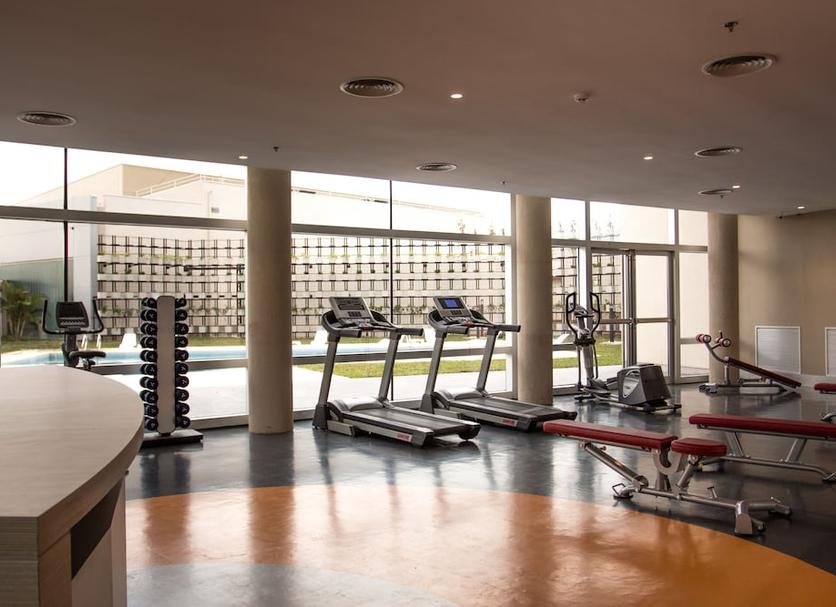 Fitnessbereich Foto
