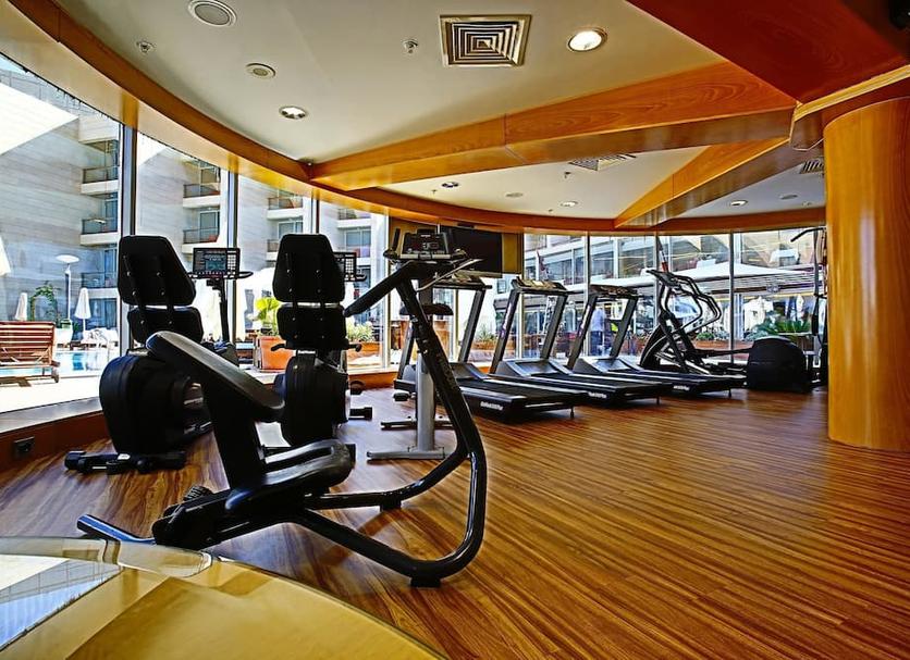 Fitnessbereich Foto