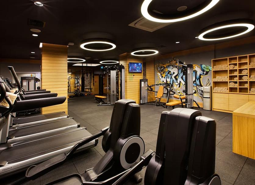 Fitnessbereich Foto