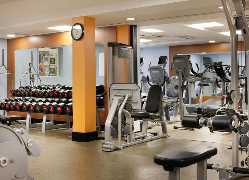 Fitnessbereich Foto