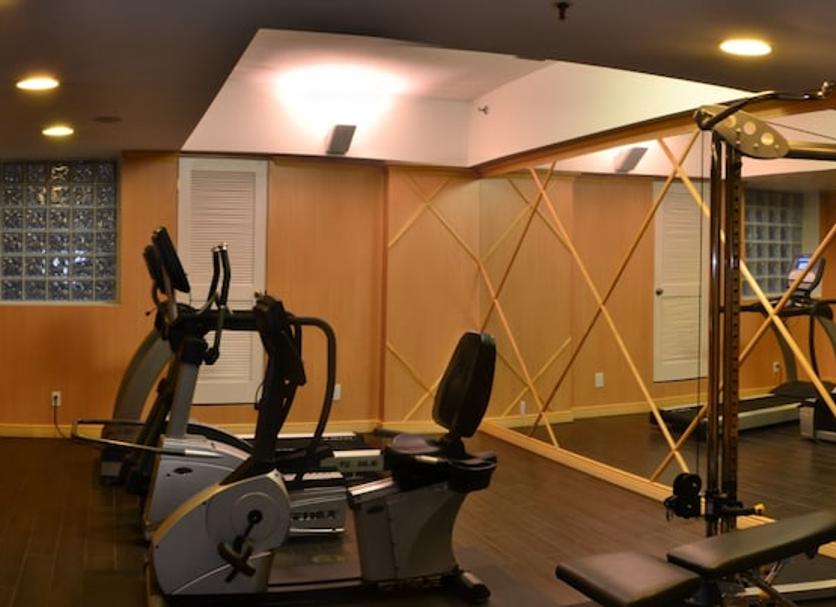Fitnessbereich Foto