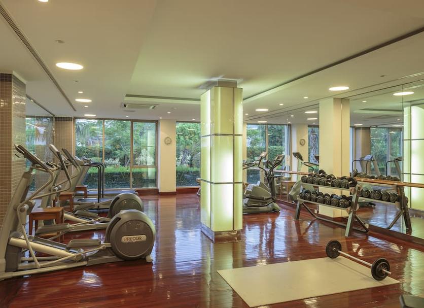 Fitnessbereich Foto