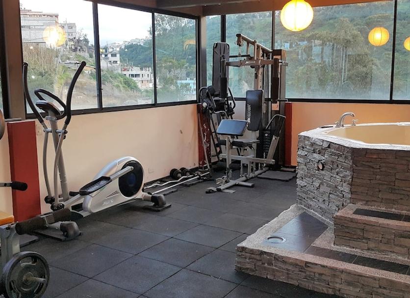 Fitnessbereich Foto