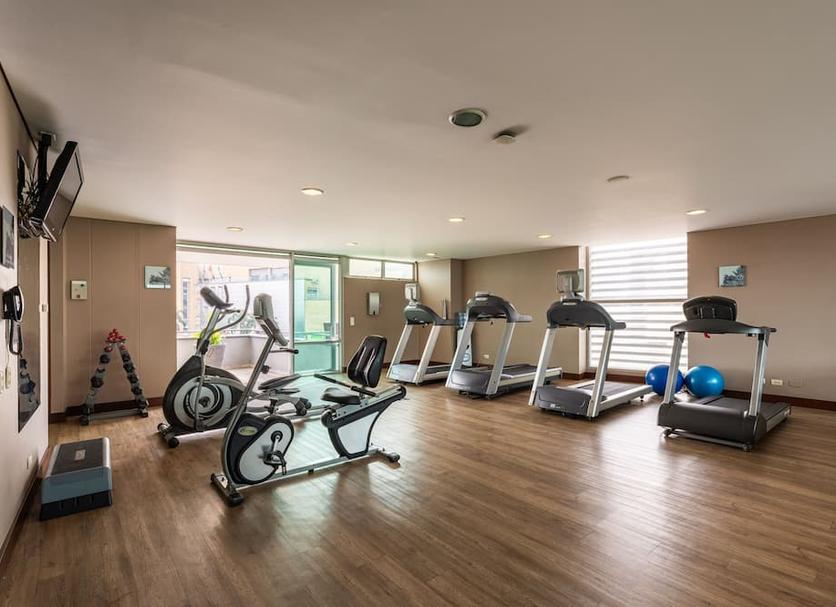 Fitnessbereich Foto