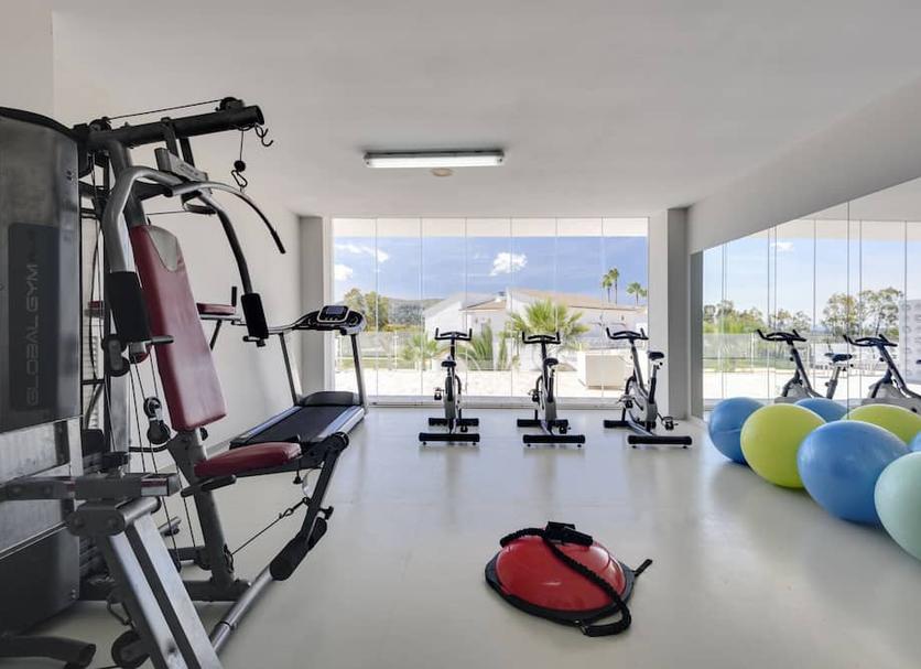 Fitnessbereich Foto