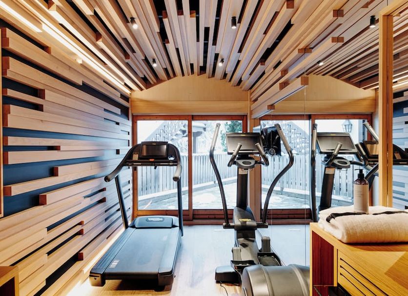 Fitnessbereich Foto
