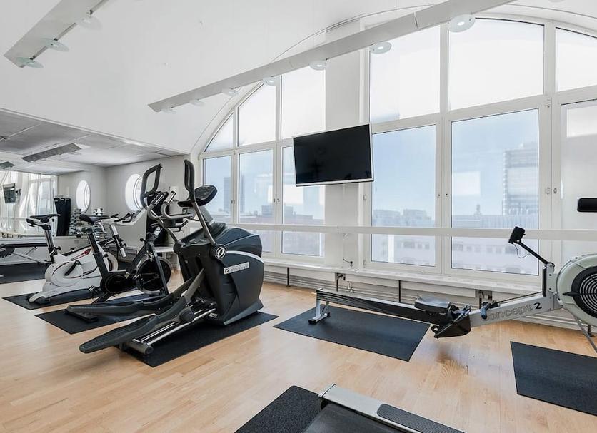 Fitnessbereich Foto