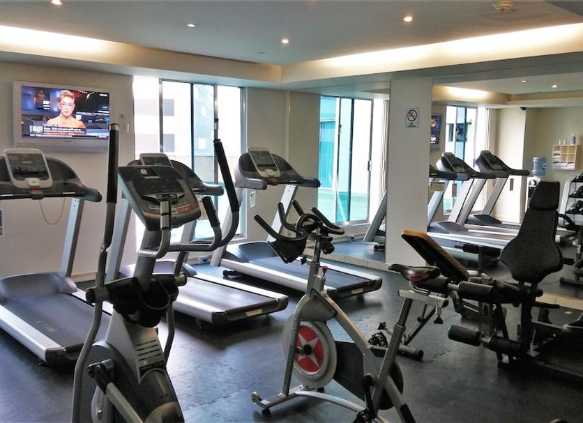 Fitnessbereich Foto