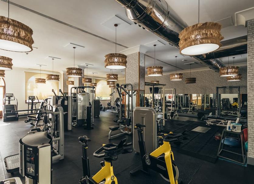 Fitnessbereich Foto