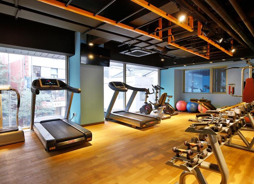 Fitnessbereich Foto