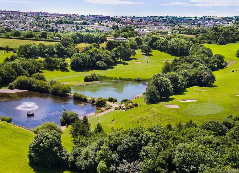 Golfplatz Foto
