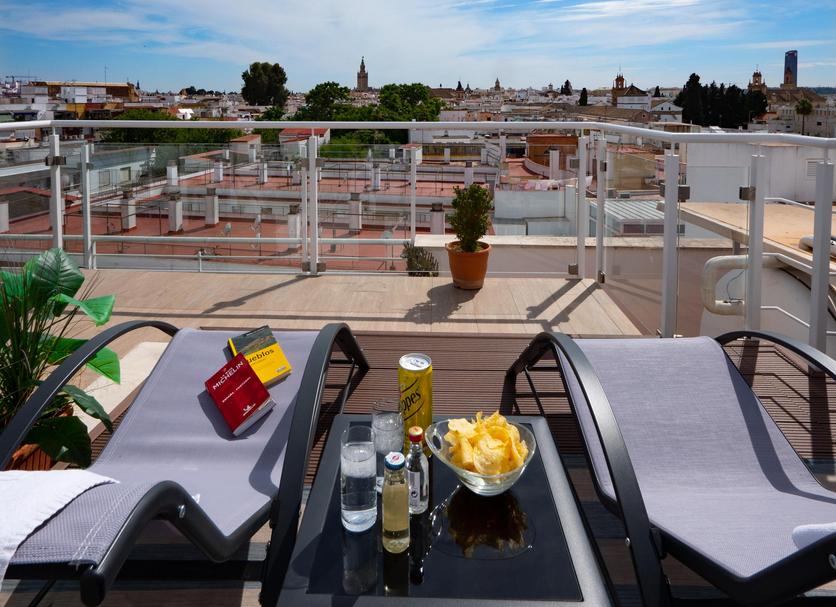 Dachterrasse Foto
